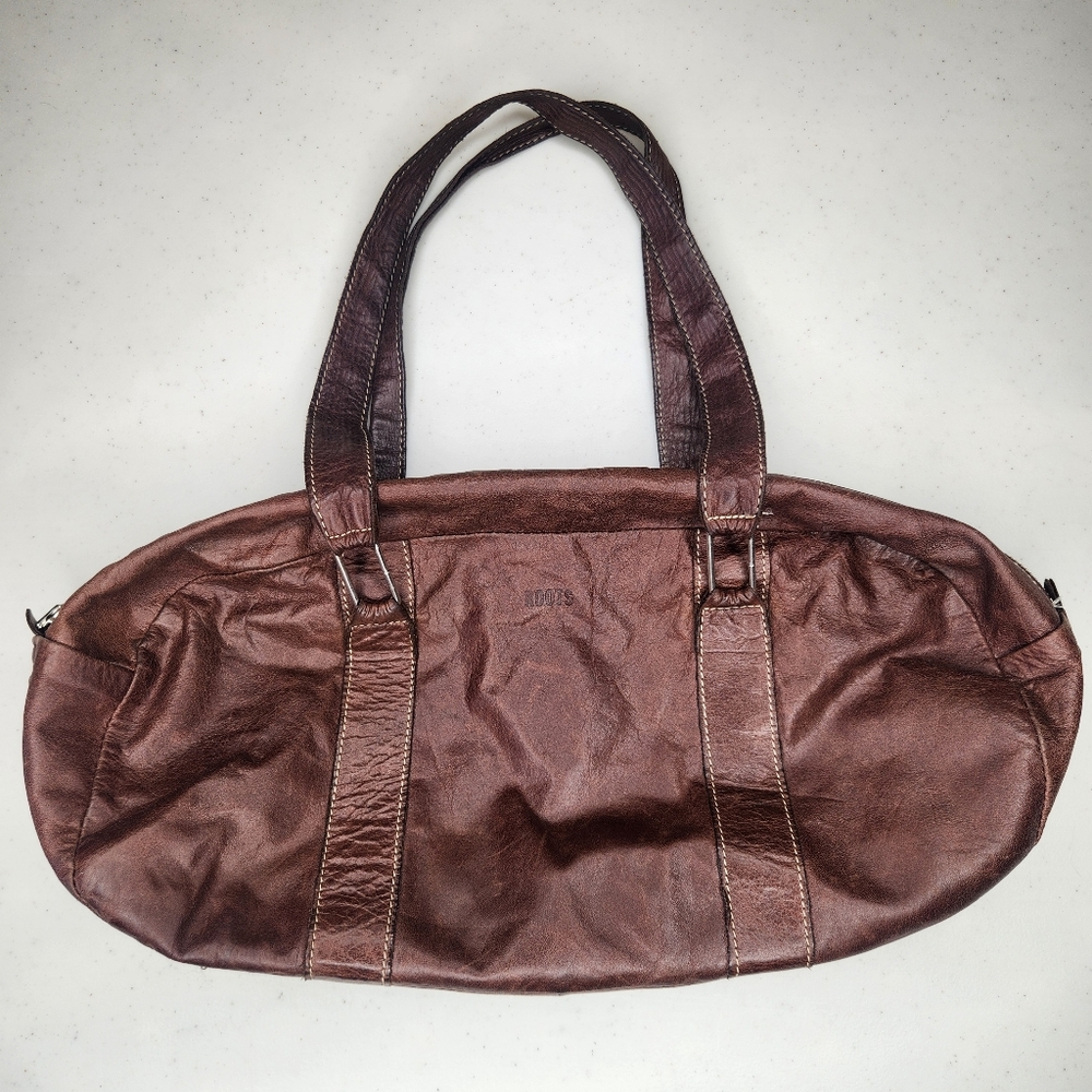 Vintage Roots Mini Leather Duffle Bag/Shoulder Bag